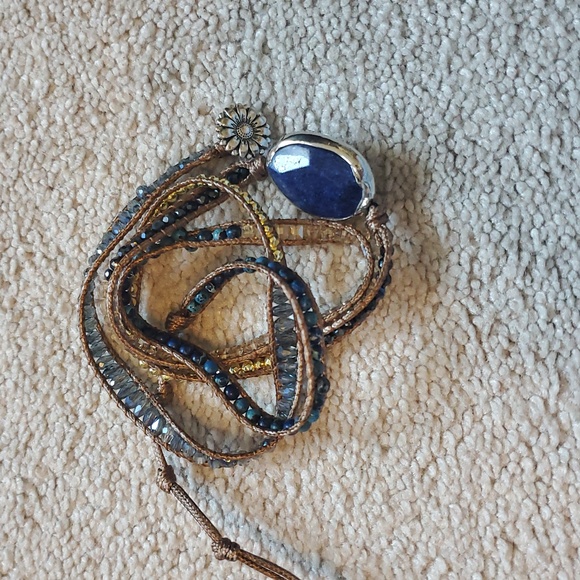 NWOT Boho Beaded Wrap Bracelet - Picture 3 of 4